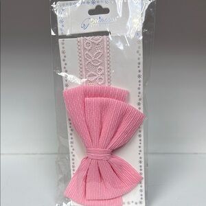 Princess Pink Hair Bow for Kids